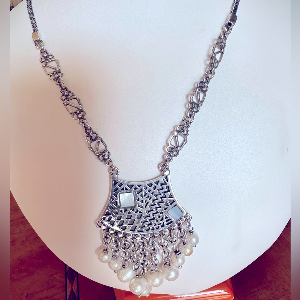 STERLING SILVER HANDMADE NECKLACE